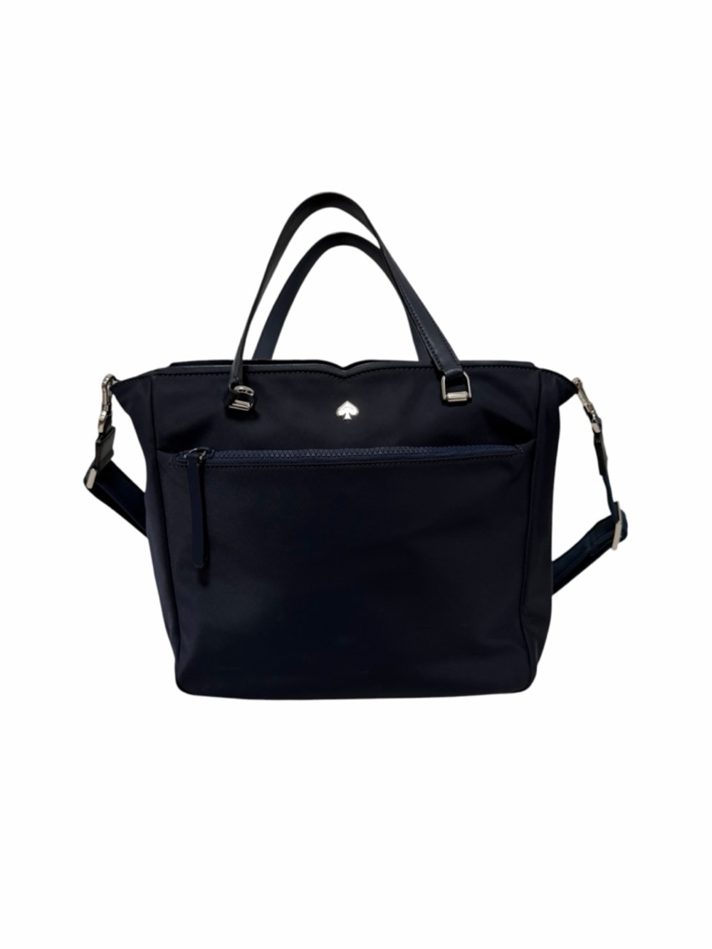 Kate Spade Solid Navy Satchel Handbag